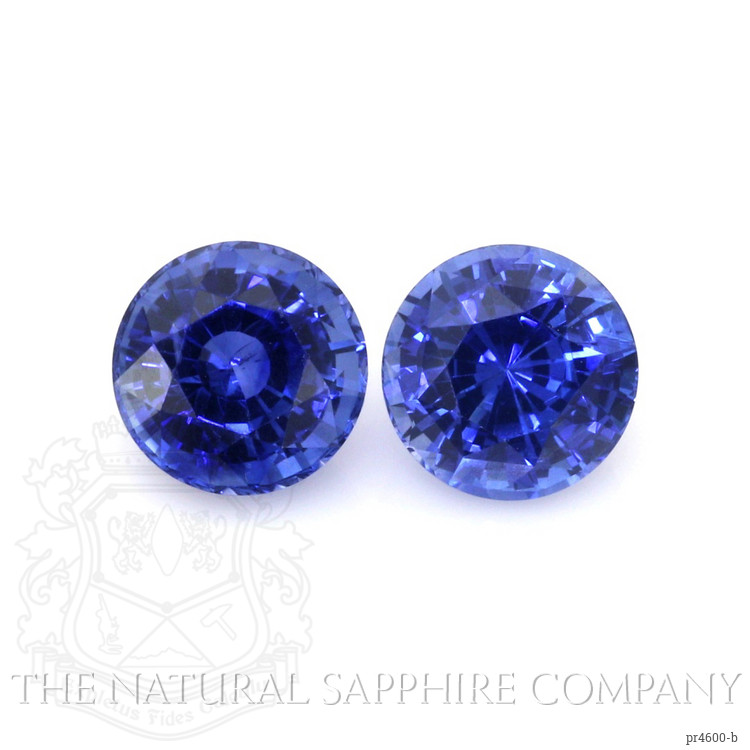 3.30 Ct.Tw. Blue Sapphire Pair from Ceylon (Sri Lanka)