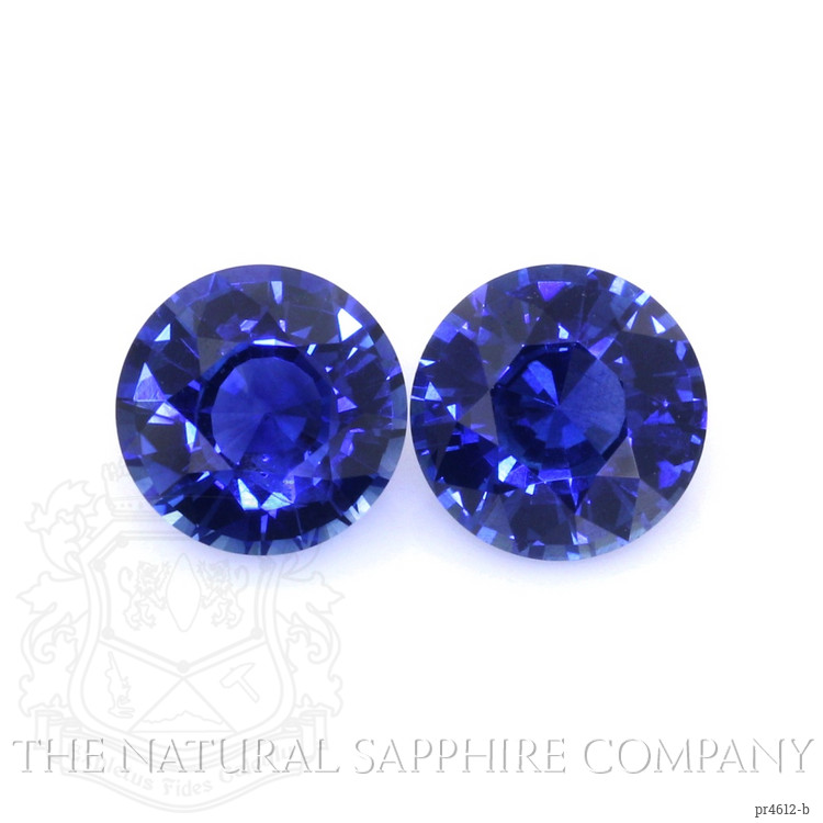 3.02 Ct.Tw. Blue Sapphire Pair from Ceylon (Sri Lanka)