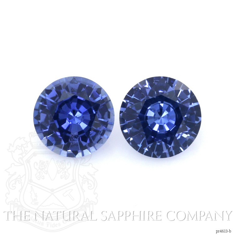 3.02 Ct.Tw. Blue Sapphire Pair from Ceylon (Sri Lanka)