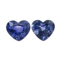 3.27&nbsp;Ct.Tw.Total Carat Weight Blue Sapphire Pair from Ceylon (Sri Lanka) Video