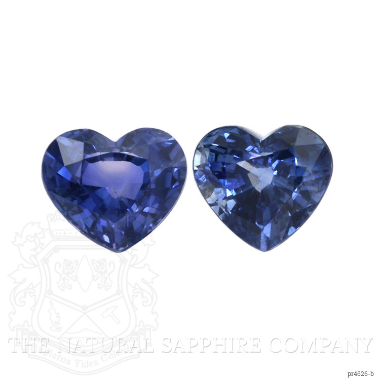 3.27 Ct.Tw. Blue Sapphire Pair from Ceylon (Sri Lanka)