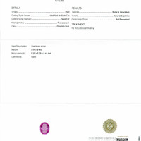 4.33 Ct.Tw.Total Carat Weight Sapphire Pair from Ceylon (Sri Lanka) Scan Report
