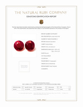 5.05 Ct.Tw.Total Carat Weight Ruby Pair from Burma (Myanmar) Scan Report
