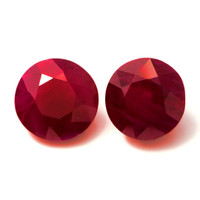 5.05 Ct.Tw.Total Carat Weight Ruby Pair from Burma (Myanmar) Video