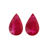 4.52 Ct.Tw.Total Carat Weight Ruby Pair from Mozambique Video