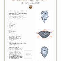 4.52 Ct.Tw.Total Carat Weight Ruby Pair from Mozambique 3 D Scan Report
