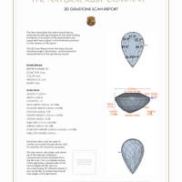 4.52 Ct.Tw.Total Carat Weight Ruby Pair from Mozambique 3 D Scan Report