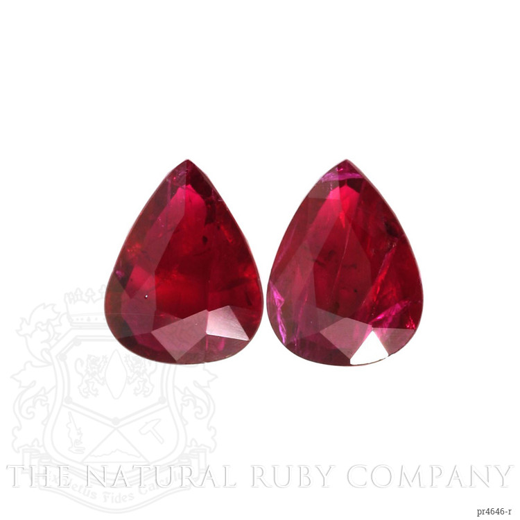 2.35 Ct.Tw. Ruby Pair from Mozambique