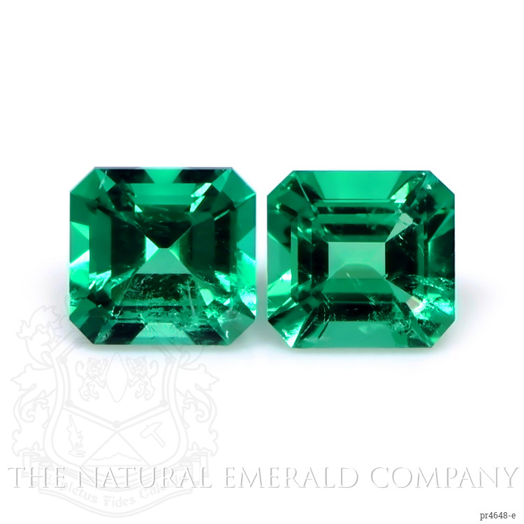 1.80 Ct.Tw. Emerald Pair from Colombia