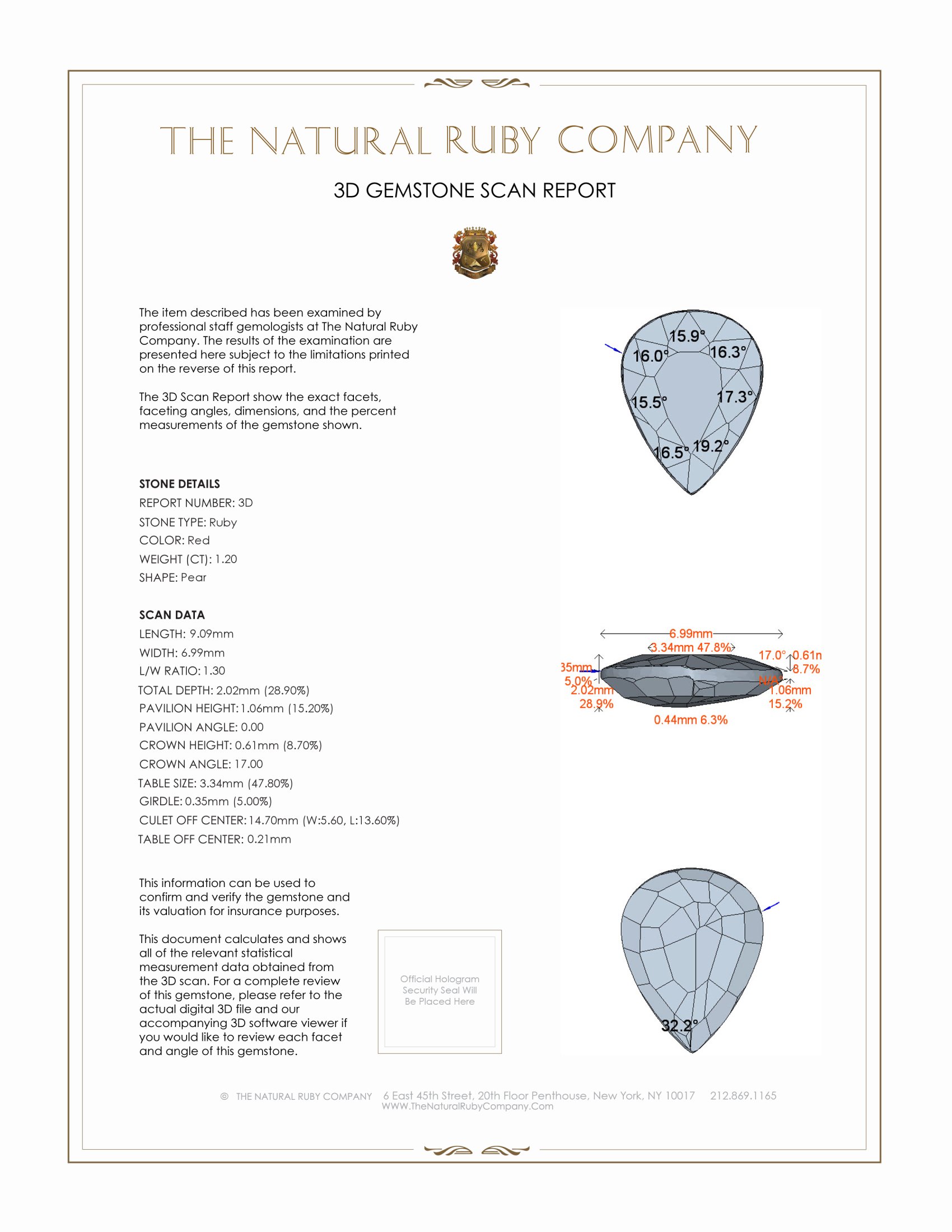2.45 Ct.Tw. Ruby Pair from Mozambique
