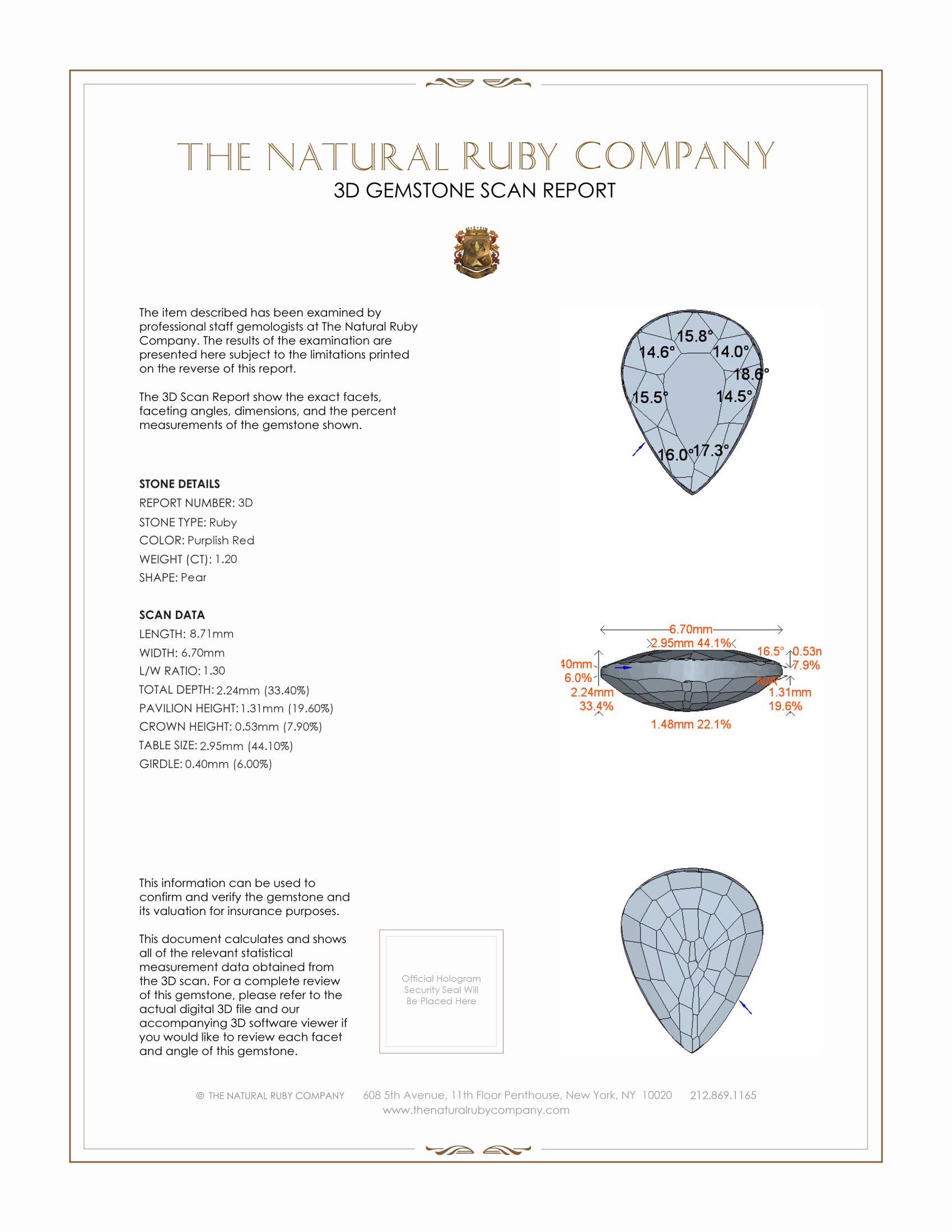 2.22 Ct.Tw. Ruby Pair from Mozambique