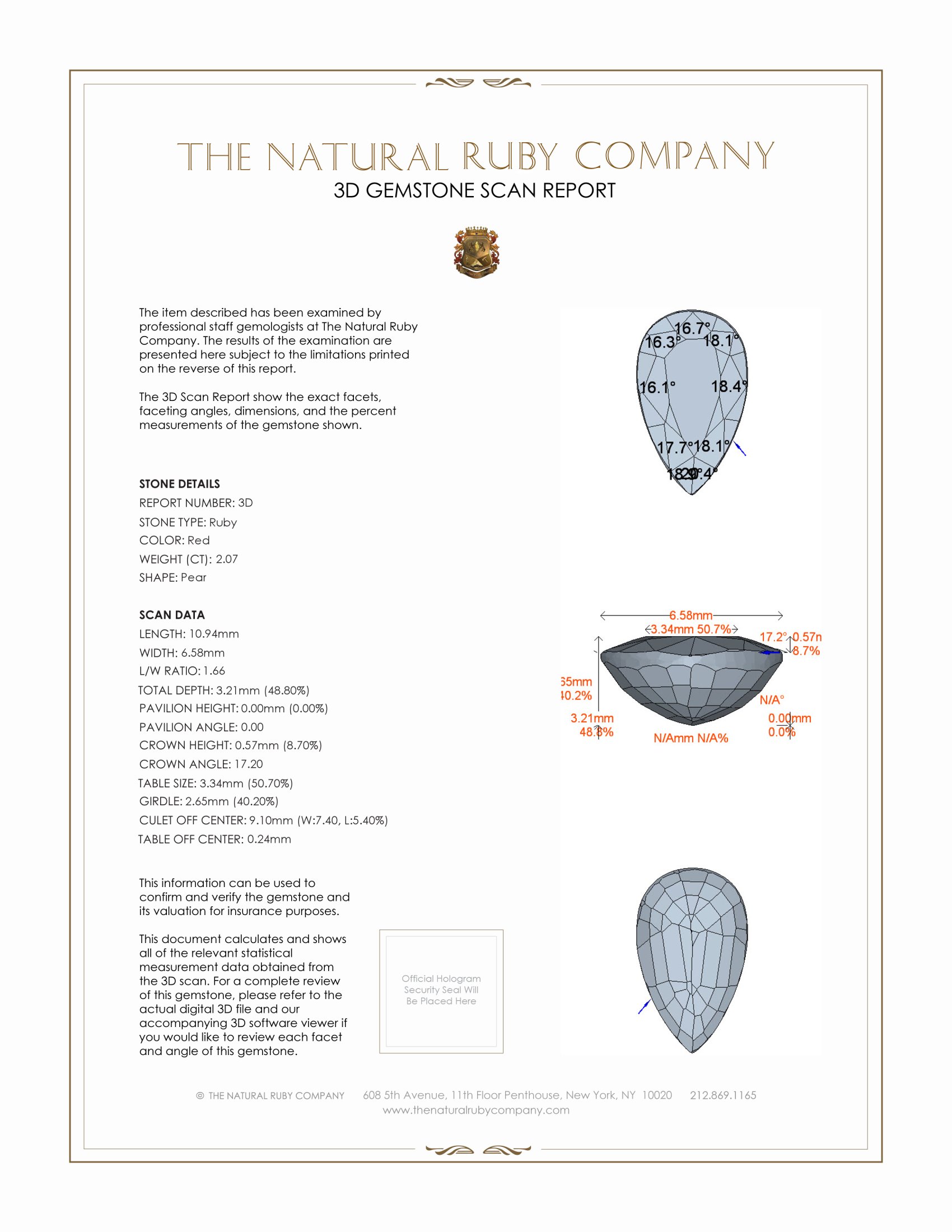 4.74 Ct.Tw. Ruby Pair from Mozambique