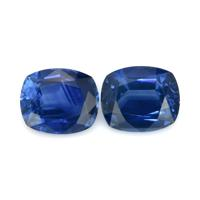 5.71&nbsp;Ct.Tw.Total Carat Weight Blue Sapphire Pair from Ceylon (Sri Lanka) Video
