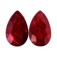 5.59 Ct.Tw.Total Carat Weight Ruby Pair from Mozambique Video