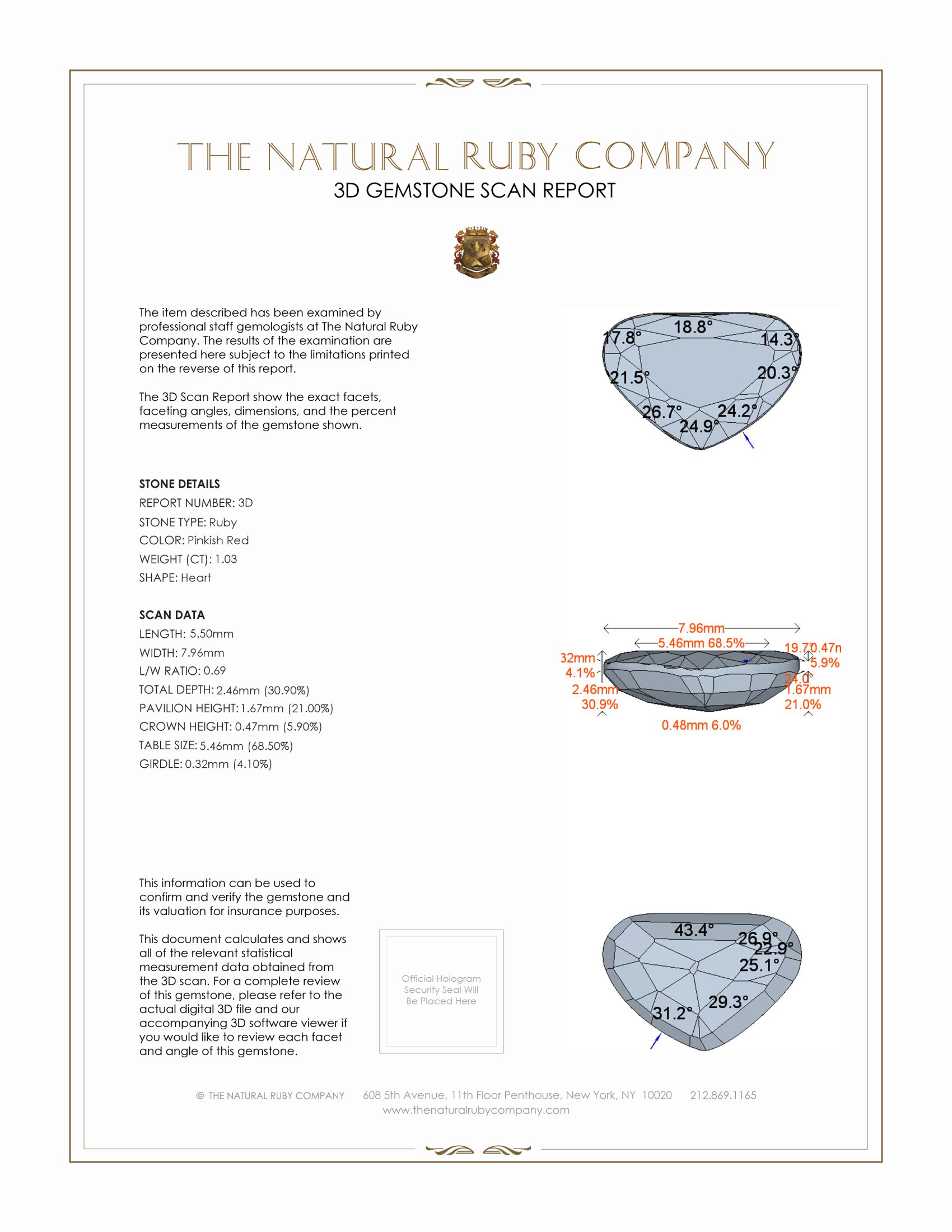 2.01 Ct.Tw. Ruby Pair from Mozambique