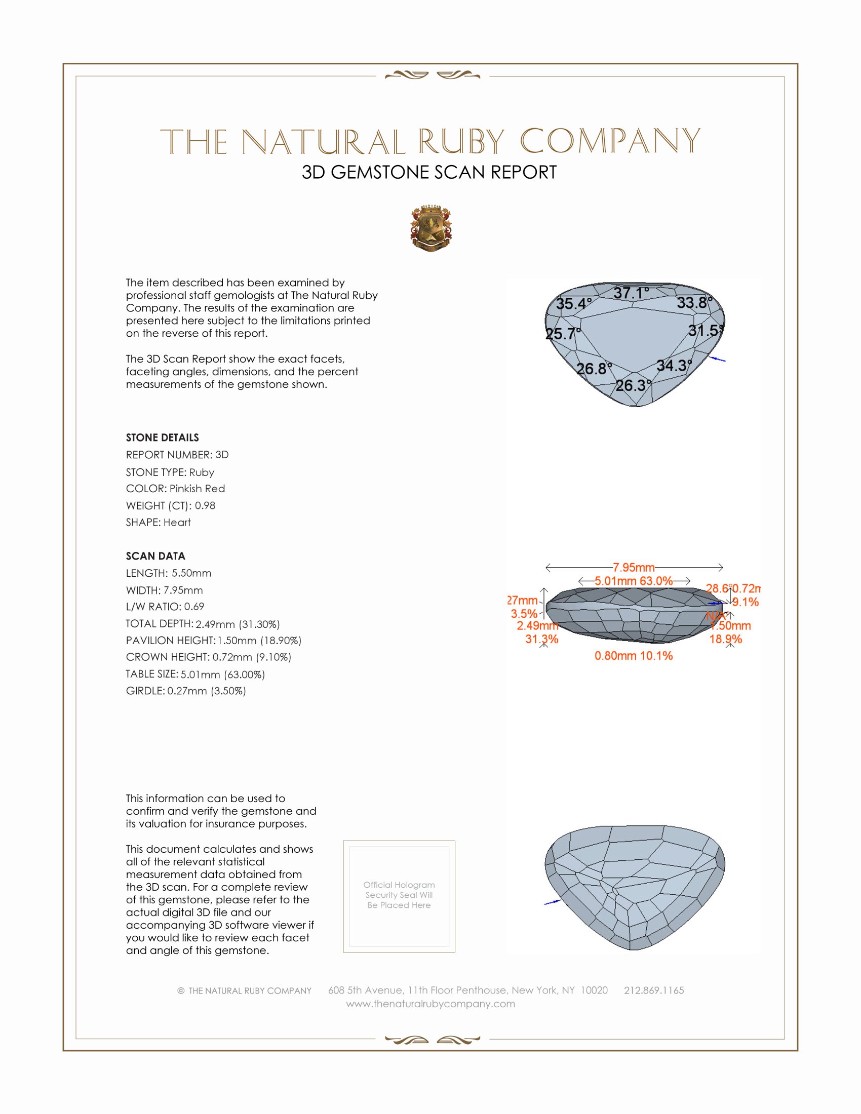 2.01 Ct.Tw. Ruby Pair from Mozambique
