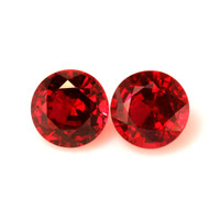 2.39 Ct.Tw.Total Carat Weight Ruby Pair from Mozambique Video