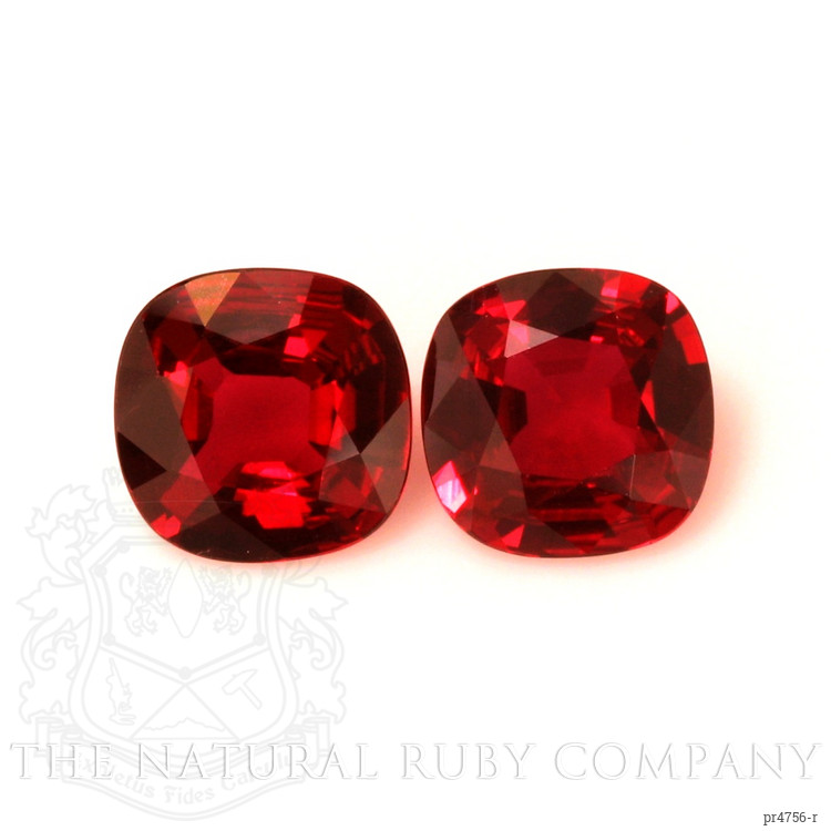 2.09 Ct.Tw. Ruby Pair from Mozambique