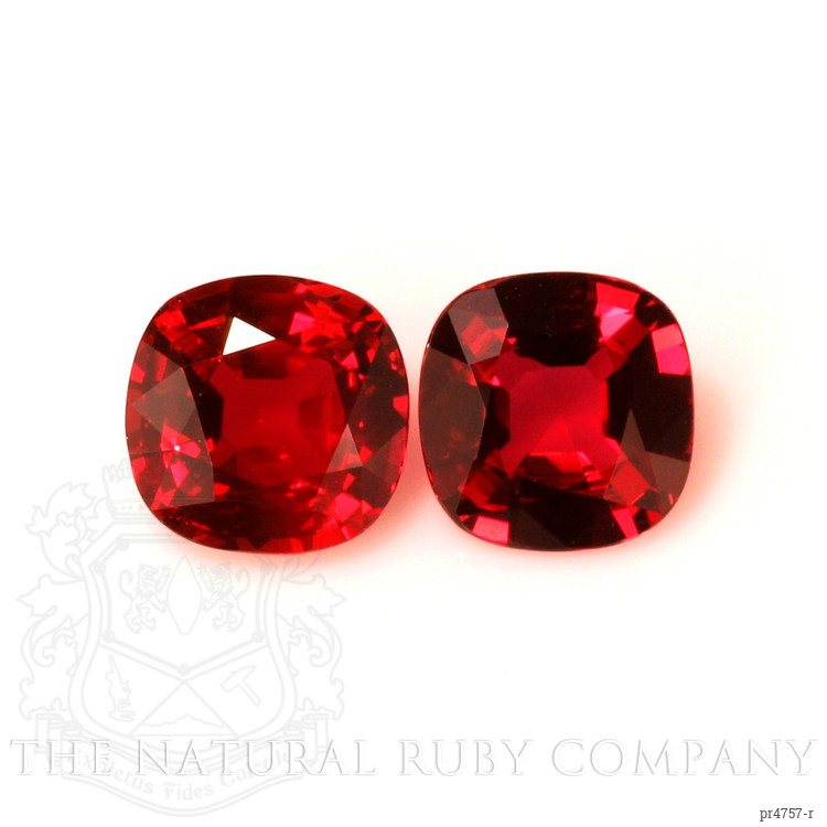2.03 Ct.Tw. Ruby Pair from Mozambique
