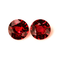 1.62 Ct.Tw.Total Carat Weight Ruby Pair from Mozambique Video