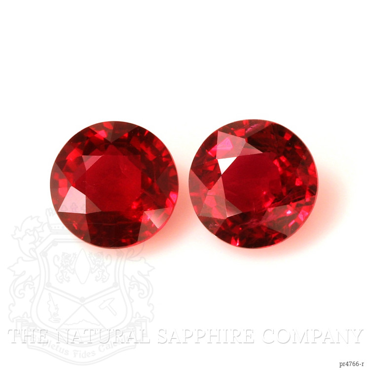 2.63 Ct.Tw. Ruby Pair from Mozambique