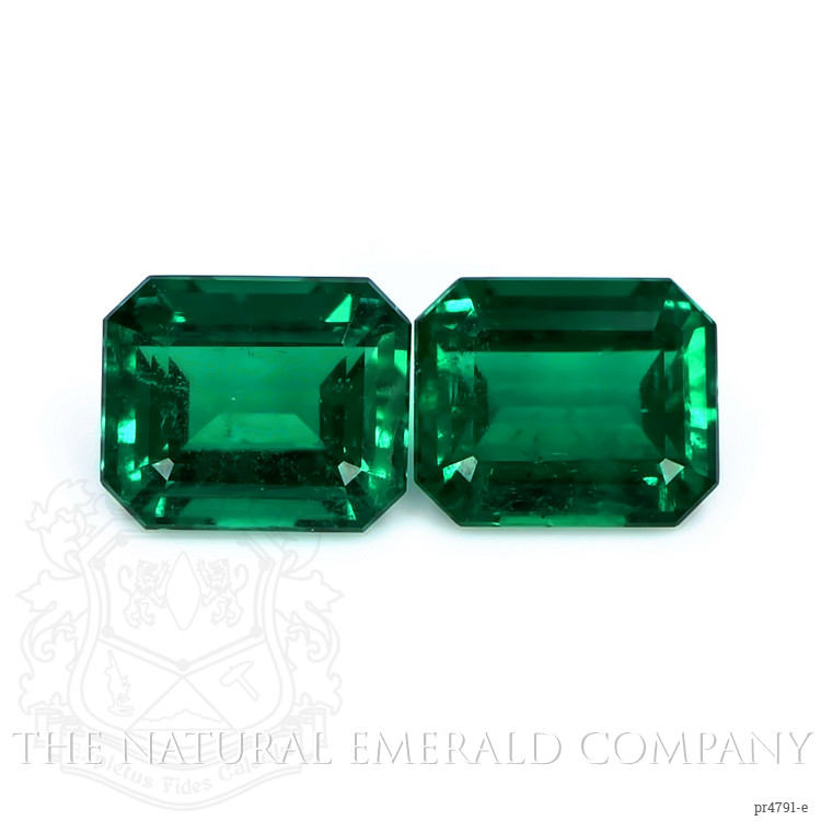 5.94 Ct.Tw. Emerald Pair from Zambia