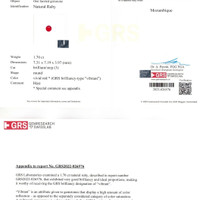 3.42 Ct.Tw.Total Carat Weight Ruby Pair from Mozambique Scan Report