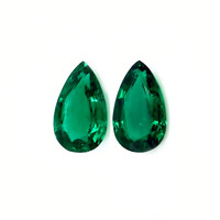 6.46 Ct.Tw.Total Carat Weight Emerald Pair from Zambia Video