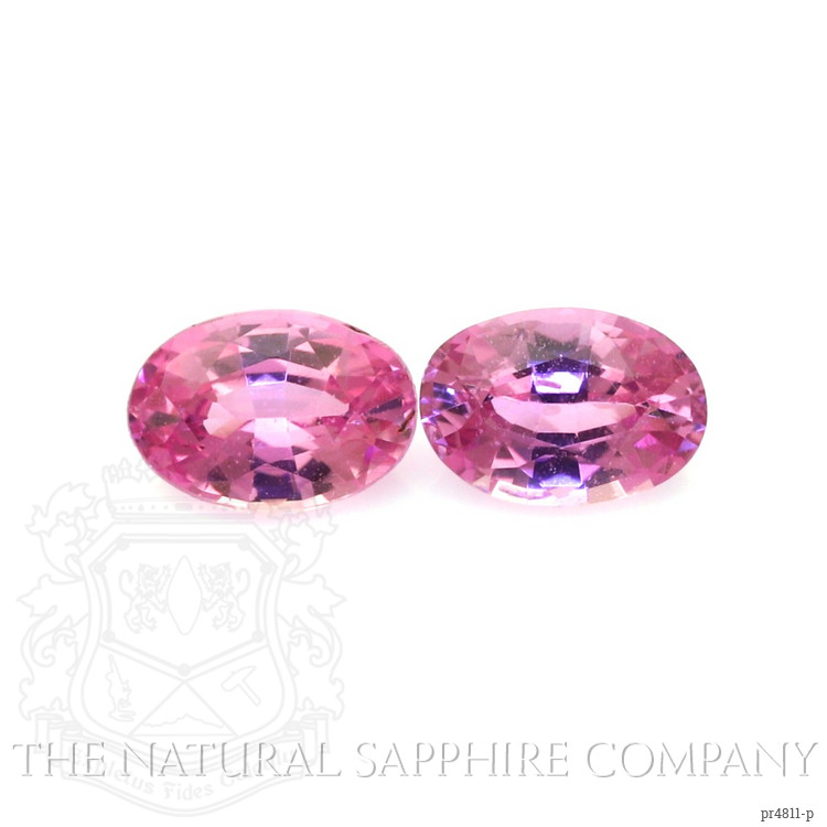 1.14 Ct.Tw. Pink Sapphire Pair from Ceylon (Sri Lanka)