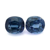 7.27&nbsp;Ct.Tw.Total Carat Weight Blue Sapphire Pair from Ceylon (Sri Lanka) Video
