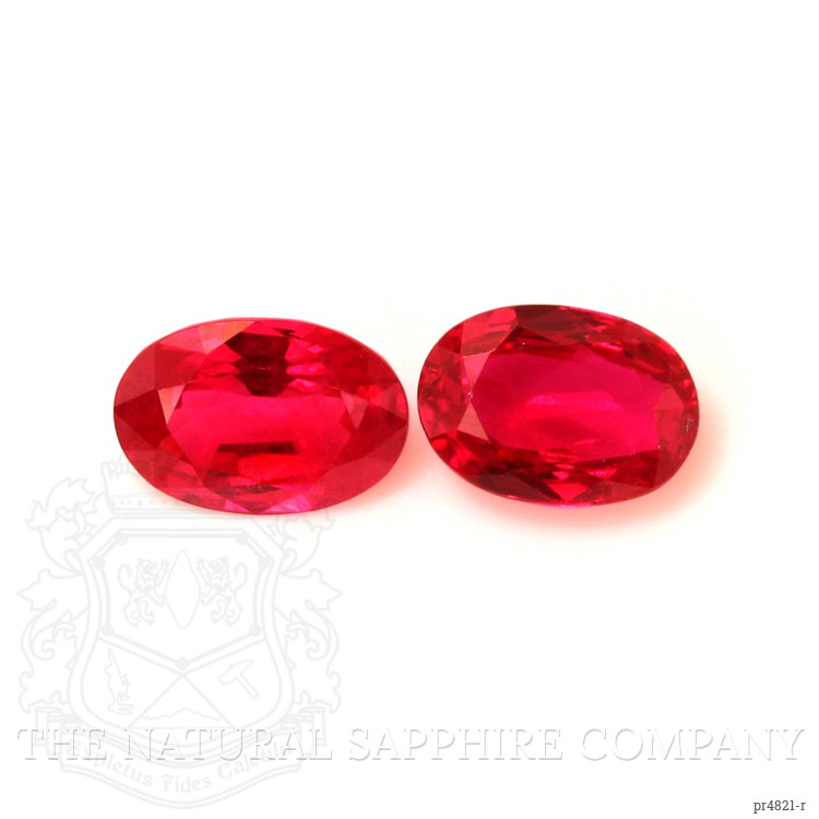 1.99 Ct.Tw. Ruby Pair from Mozambique