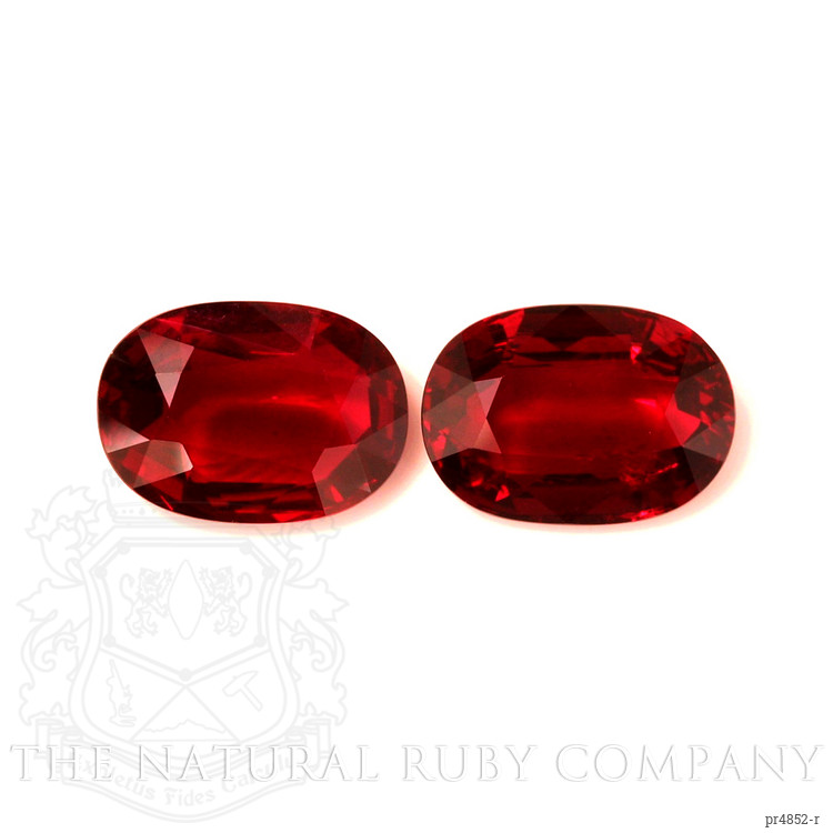 10.02 Ct.Tw. Ruby Pair from Mozambique