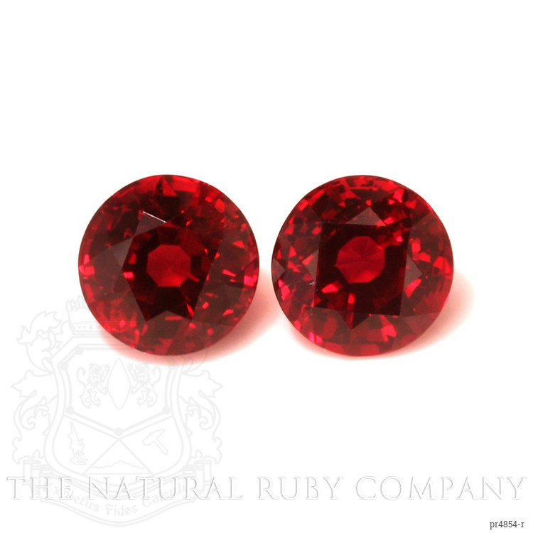 3.14 Ct.Tw. Ruby Pair from Mozambique