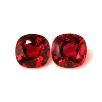 2.19 Ct.Tw.Total Carat Weight Ruby Pair from Mozambique Video