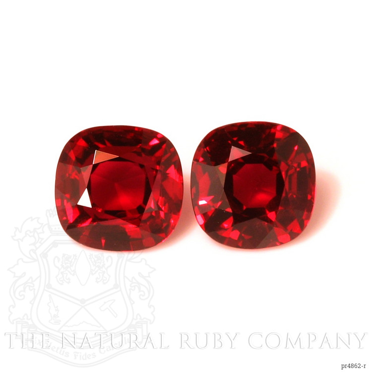 2.45 Ct.Tw. Ruby Pair from Mozambique