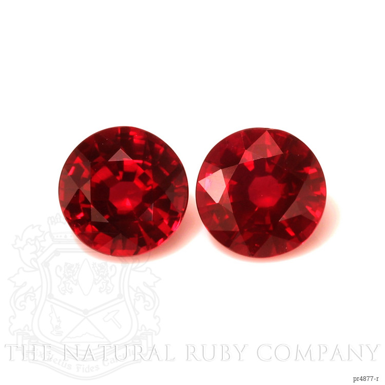 2.09 Ct.Tw. Ruby Pair from Mozambique