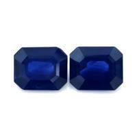 4.36&nbsp;Ct.Tw.Total Carat Weight Blue Sapphire Pair from Ceylon (Sri Lanka) Video