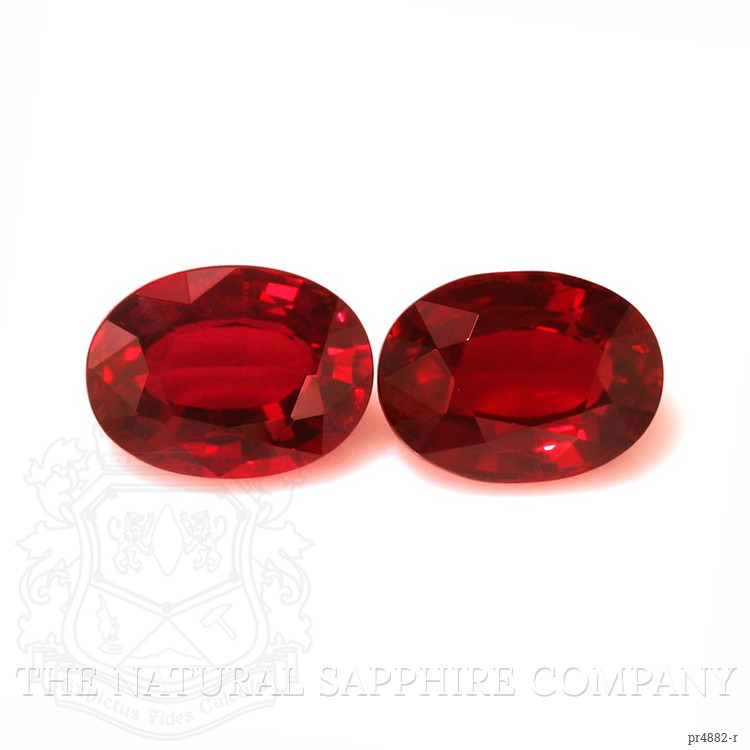 8.33 Ct.Tw. Ruby Pair from Mozambique