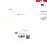 12.10 Ct.Tw.Total Carat Weight Ruby Pair from Mozambique Scan Report