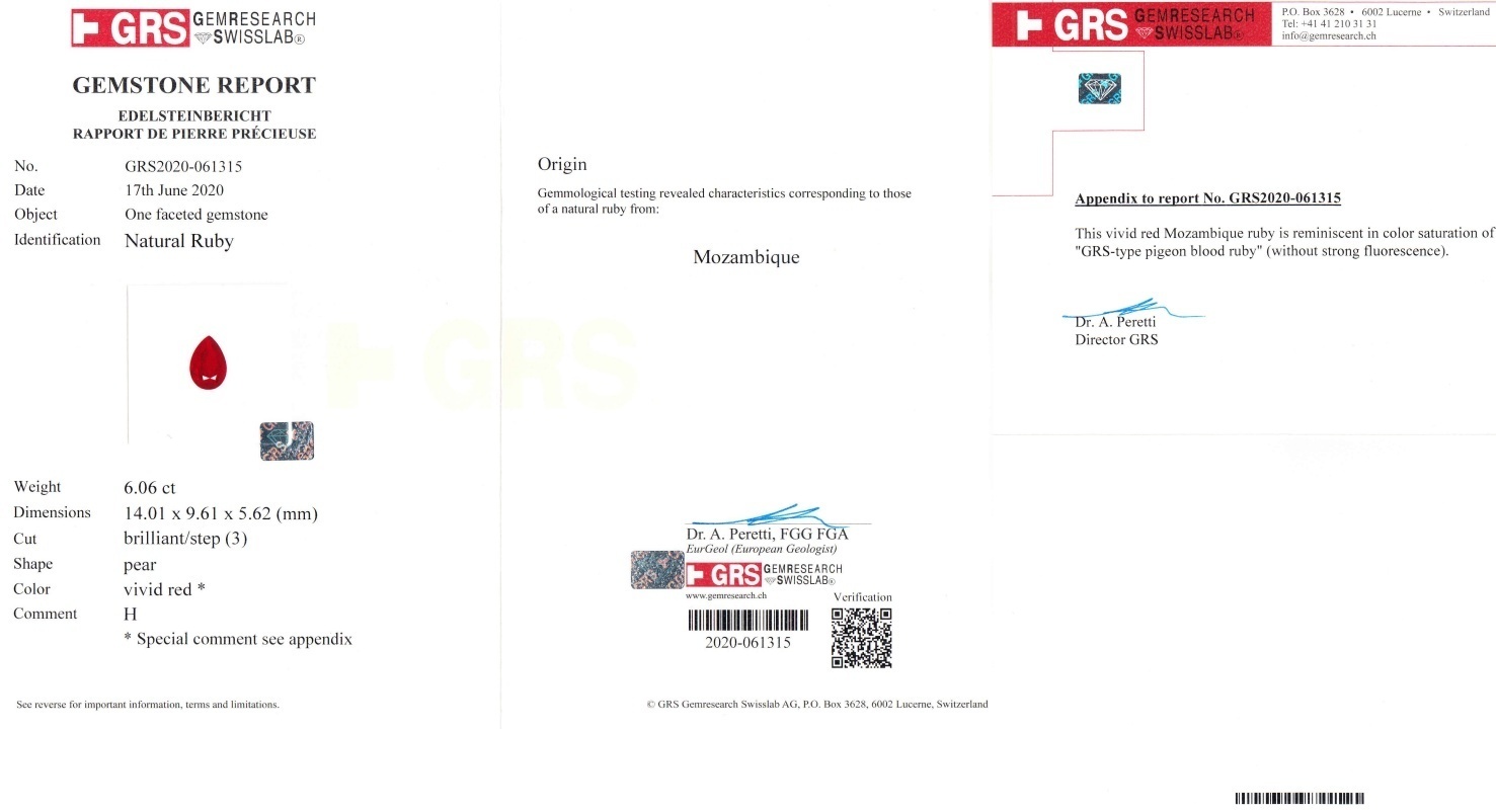 12.10 Ct.Tw. Ruby Pair from Mozambique