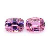 2.22&nbsp;Ct.Tw.Total Carat Weight Pink Sapphire Pair from Ceylon (Sri Lanka) Video