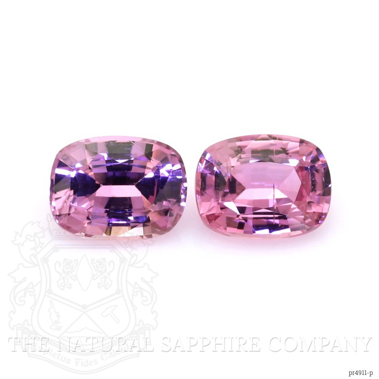 2.22 Ct.Tw. Pink Sapphire Pair from Ceylon (Sri Lanka)
