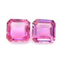 1.82&nbsp;Ct.Tw.Total Carat Weight Pink Sapphire Pair from Ceylon (Sri Lanka) Video