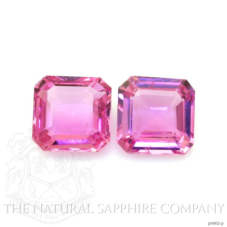 1.82 Ct.Tw. Pink Sapphire Pair from Ceylon (Sri Lanka)