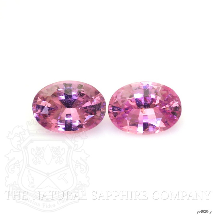1.71 Ct.Tw. Pink Sapphire Pair from Ceylon (Sri Lanka)