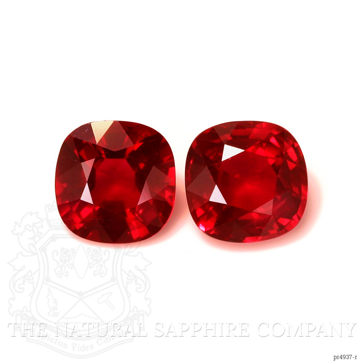 2.30 Ct.Tw. Ruby Pair from Mozambique