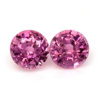 1.34&nbsp;Ct.Tw.Total Carat Weight Pink Sapphire Pair from Ceylon (Sri Lanka) Video