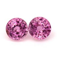 1.44&nbsp;Ct.Tw.Total Carat Weight Pink Sapphire Pair from Ceylon (Sri Lanka) Video