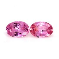 0.94&nbsp;Ct.Tw.Total Carat Weight Pink Sapphire Pair from Ceylon (Sri Lanka) Video