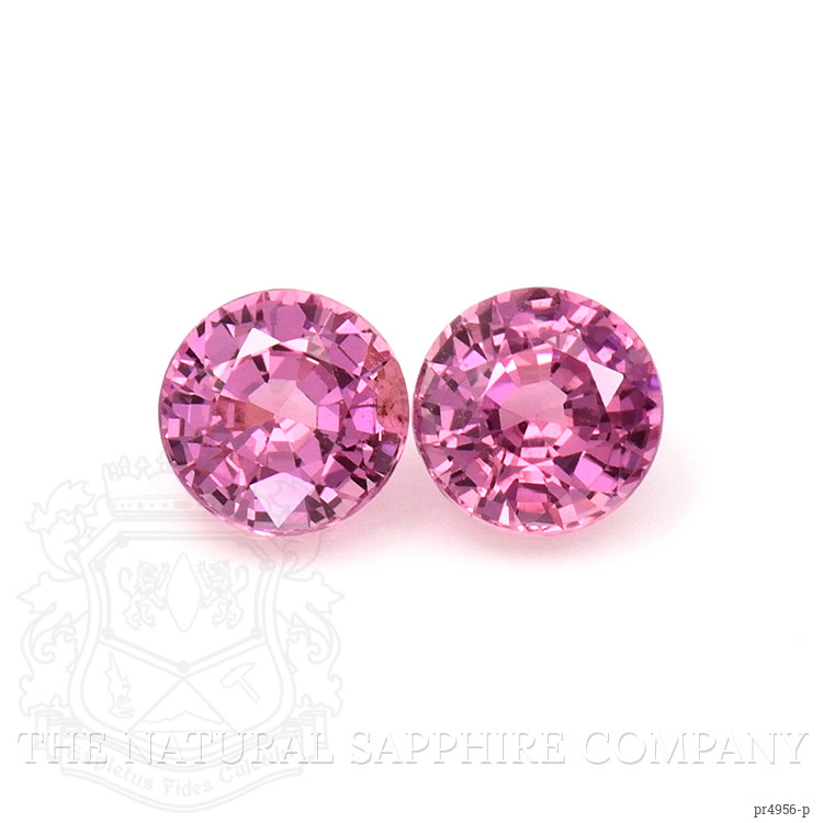 1.52 Ct.Tw. Pink Sapphire Pair from Ceylon (Sri Lanka)